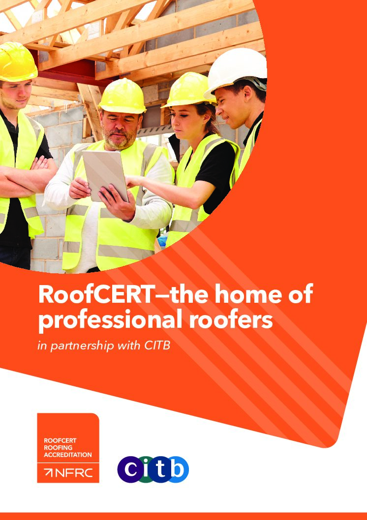 RoofCERT CITB Brochure